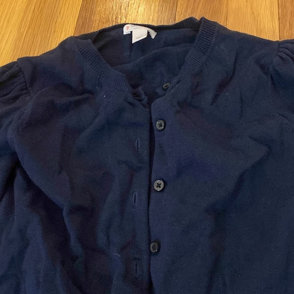 Crewcuts Girls Navy Blue Cardigan Size L - Picture 2 of 8
